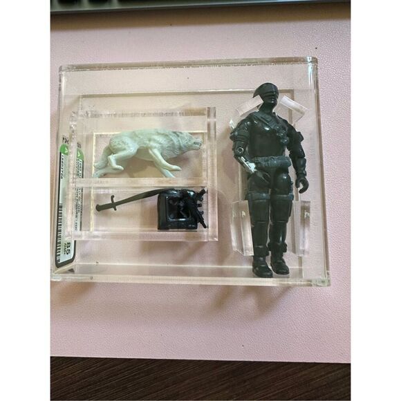 Vintage AFA Graded GI Joe Snake Eyes action figure - Picture 1 of 7